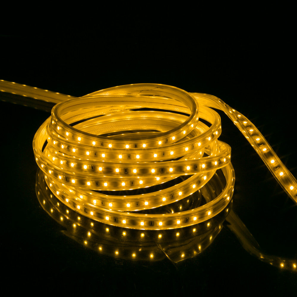 Richee Lighting - Outdoor Strip Light, SMD, IP67, 120V, 1.5W, 3000K, 100 ft