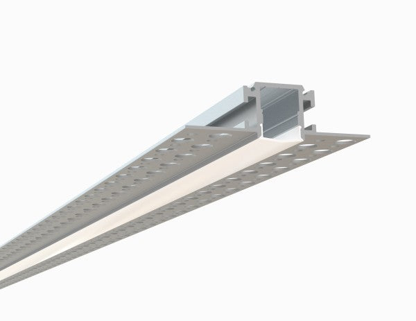LED Channel - 615ASL - Trimless Mud-In, 8 ft - Silver - Note: Shipping is not available for this product. "Pick up only".