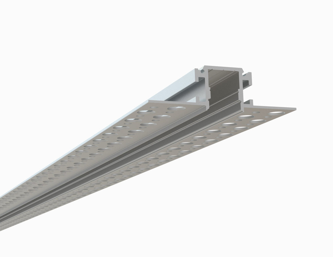 LED Channel - 615ASL - Trimless Mud-In, 8 ft - Silver - Note: Shipping is not available for this product. "Pick up only".