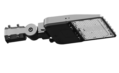 SHOE BOX AREA LIGHT, 200W, 3CCT, AC100-277V - Black