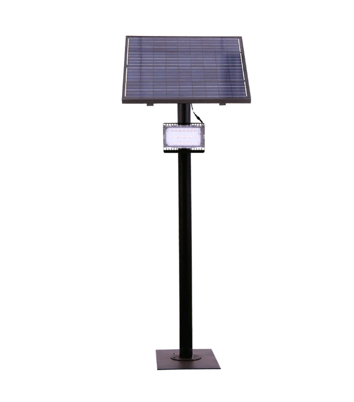 AVS-BLK-15W, SKU #786101, 15W Solar Light Fixture, 2100Lm Lumens, CCT 50K, IP 65, 3 year warranty