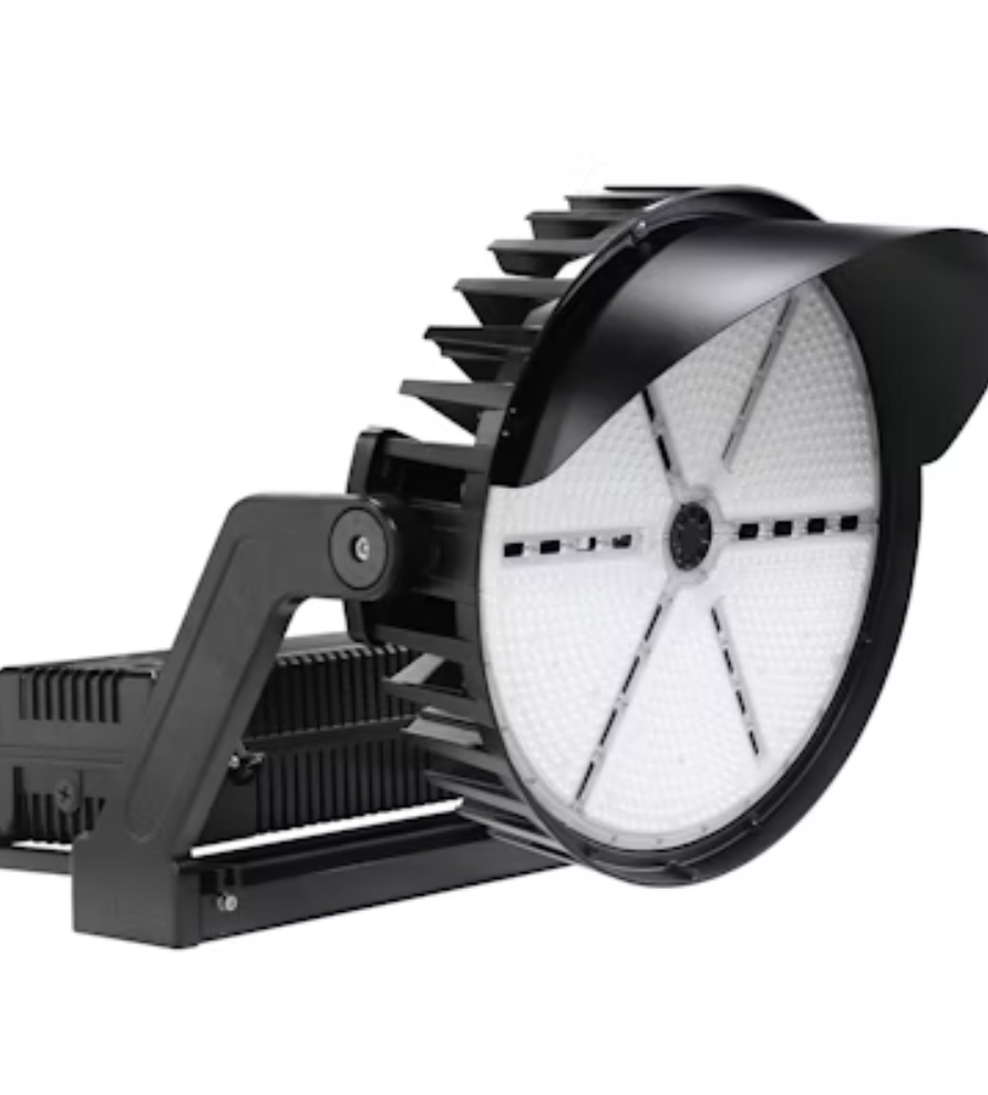 Sports Light Fixture: Magna-Line Round RGB 500W - Black
