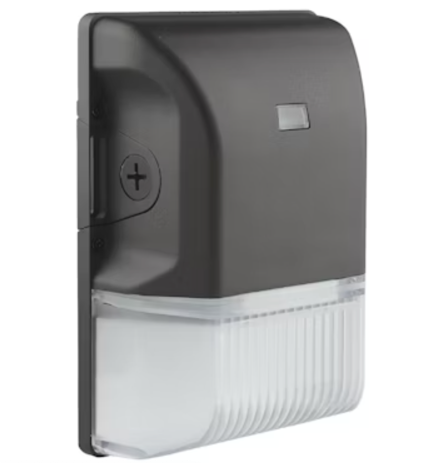 Mini Wall Pack: M-Line - w/ Photocell, 3-CCT Select 20W - Bronze