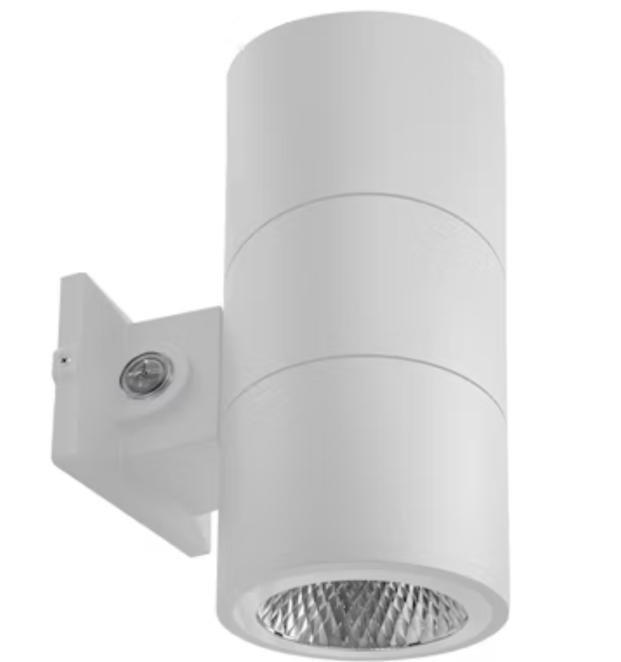 4" Cylinder Up and/or Down Light: ARCY-Line, 3-CCT & 3-Power Select w/ Photocell 20W/16W/12W - White