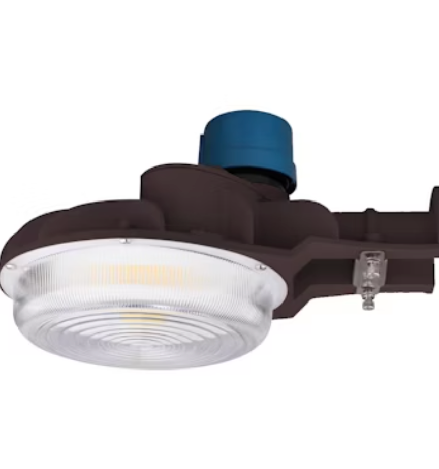 Barn Dusk to Dawn Area Flood: Bolt-Line 3-CCT Select 40W - Bronze