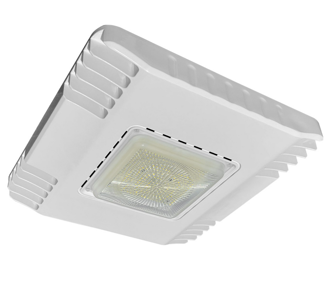 Large Square Canopy: Slim-Line 2-CCT Selectable 150W - White