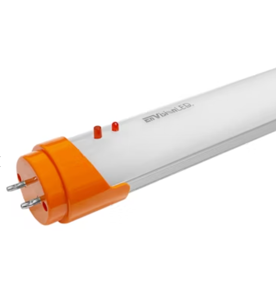 4 FT T8 Emergency Battery Backup Built In (Double-Single Sided Connection) 500LM During EM Mode