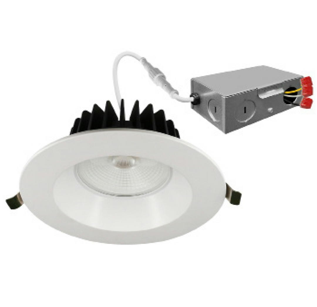 6" Regressed Downlight 5CCT 24W - White