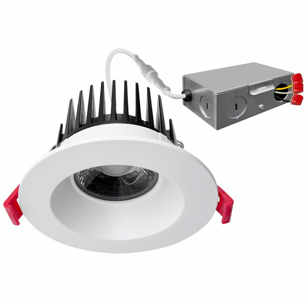 4" Regressed Downlight 5CCT 18W - White