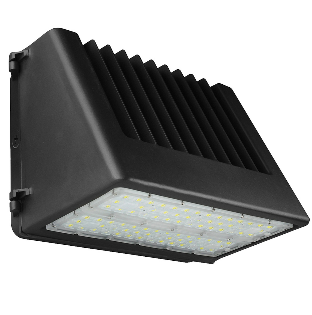 Full-Cutoff Wall Pack: FC-Line 3-CCT & 5-Power Select w/ Photocell - Black