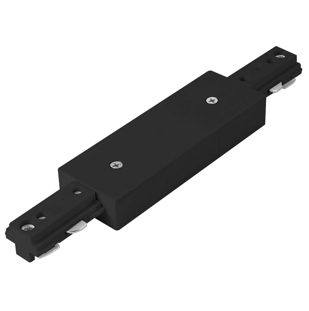 Straight Connector - Black