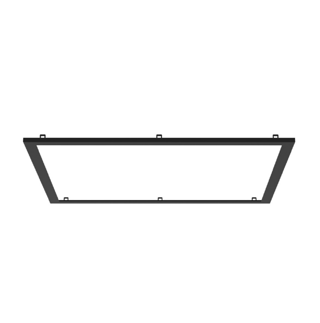 2x4 LED Panel: Backlit-Line Black Trim
