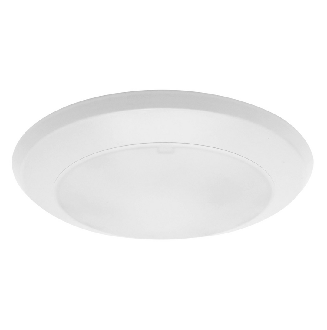 6" EcoValue Disk, 15W - White