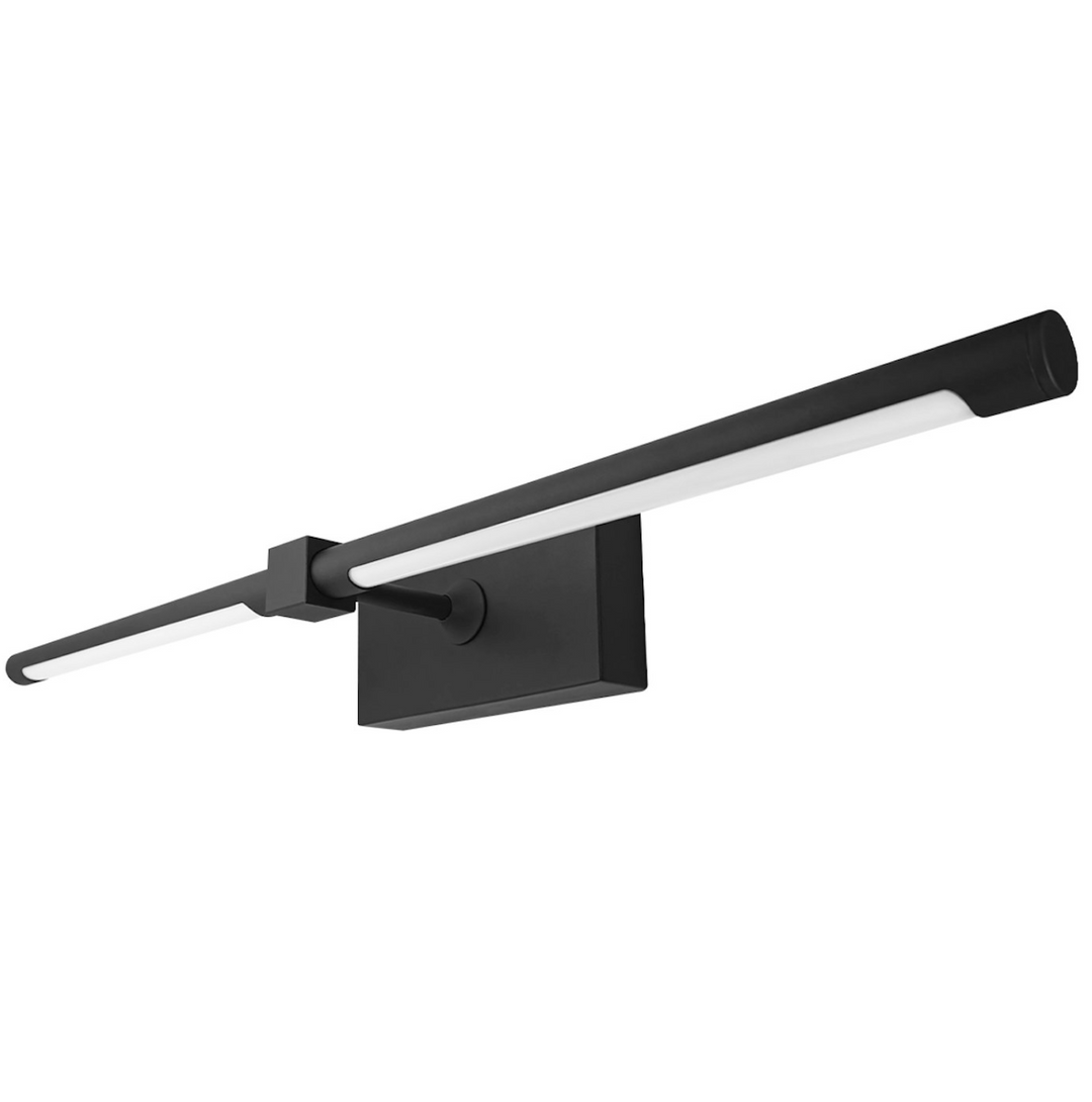 Vanity Light - Contemporary Round - Black
