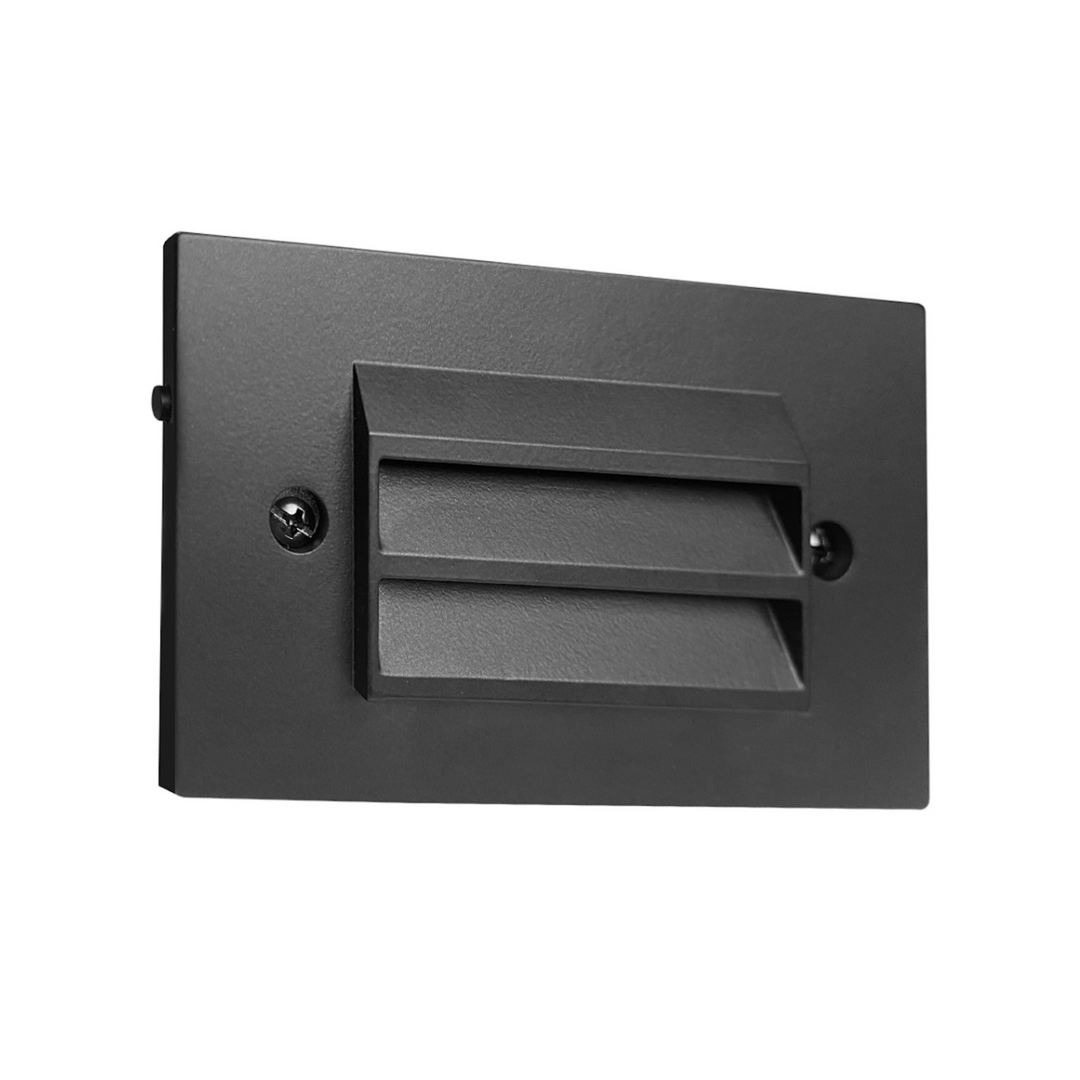 Surface Mount Step Light - 5inch Width - Louver