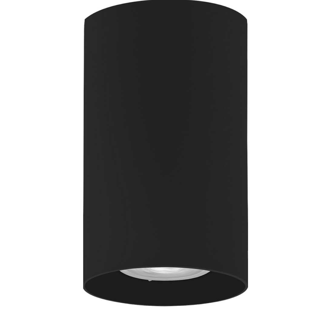 4" ARCY-Line: Cylinder Downlights, 25W/20W/10W, 50k/40k/35k/30k/27 - Black