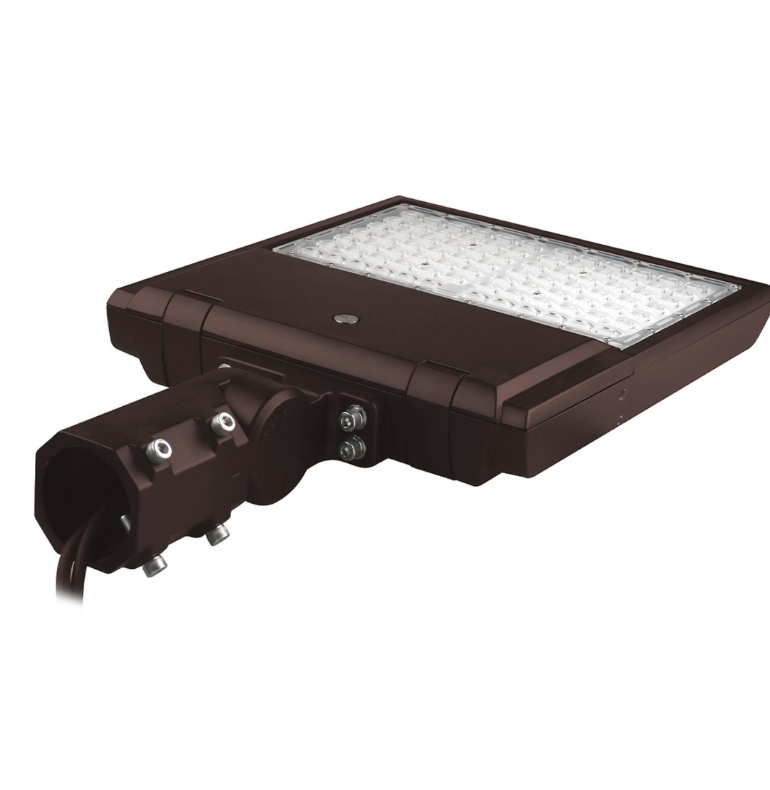 Area Light: Bolt-Line w/ Slip Fitter, 120-277, 150W, 50k - Bronze - (Include Bracket)