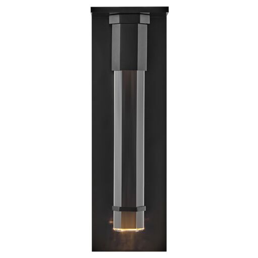 Cecily 28934BK  Medium Wall Mount Lantern - Black