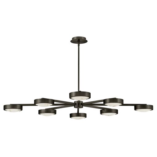 Cava FR31014BX  Large Convertible Semi-Flush Mount - Black