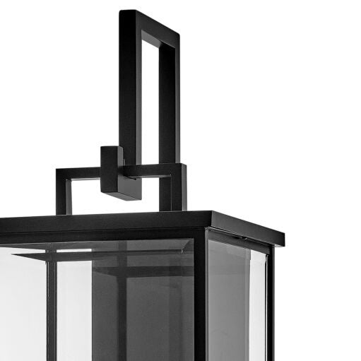 Weymouth 20019BK New Extra Large Wall Mount Lantern - Black