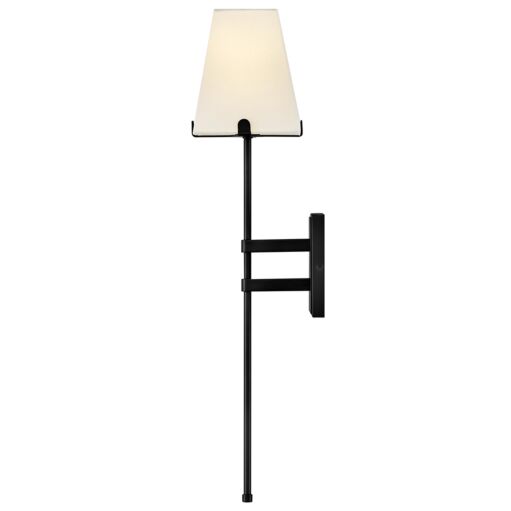 Benton 48270BK New Large Single Light Sconce - Black