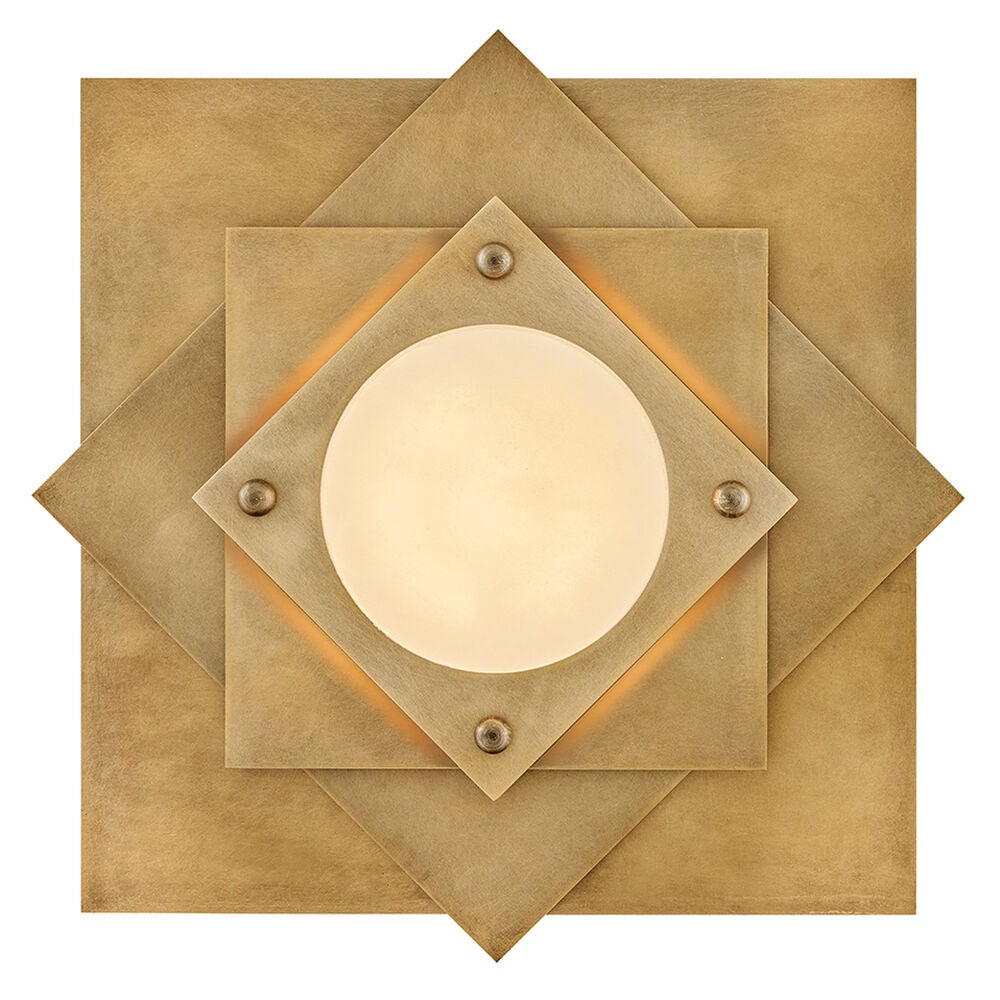 Claude FR41583HB Medium LED Flush Mount - Bronze