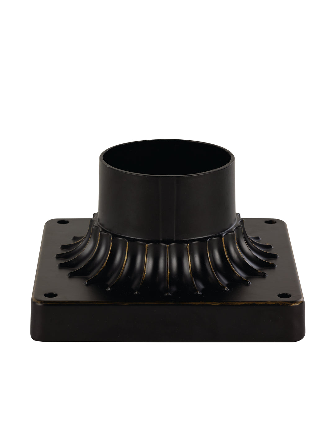 Canby 3.25" Post Base Mount - Rubbed Oil Bronze