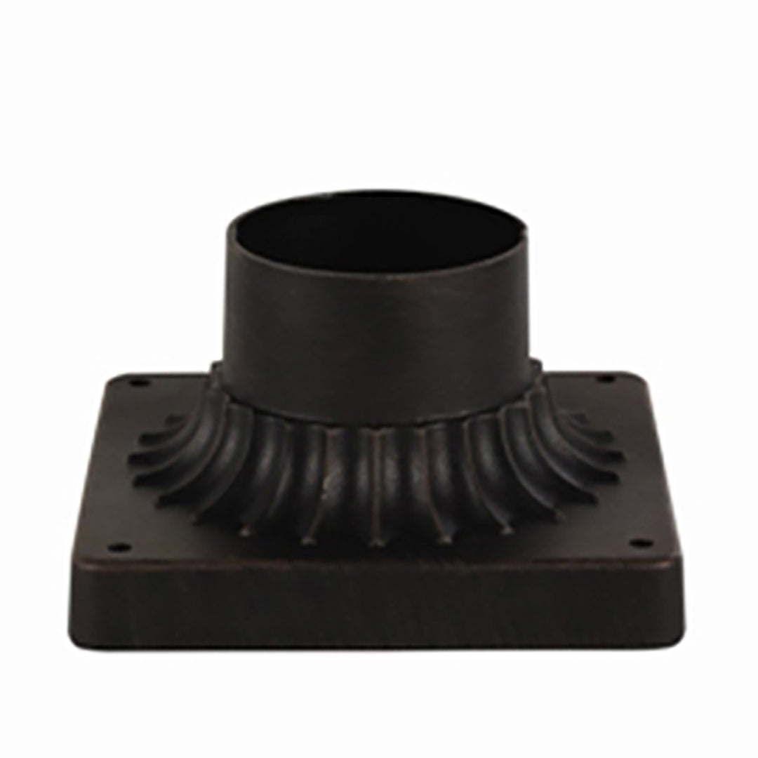 Canby 3.25" Post Base Mount - Rust