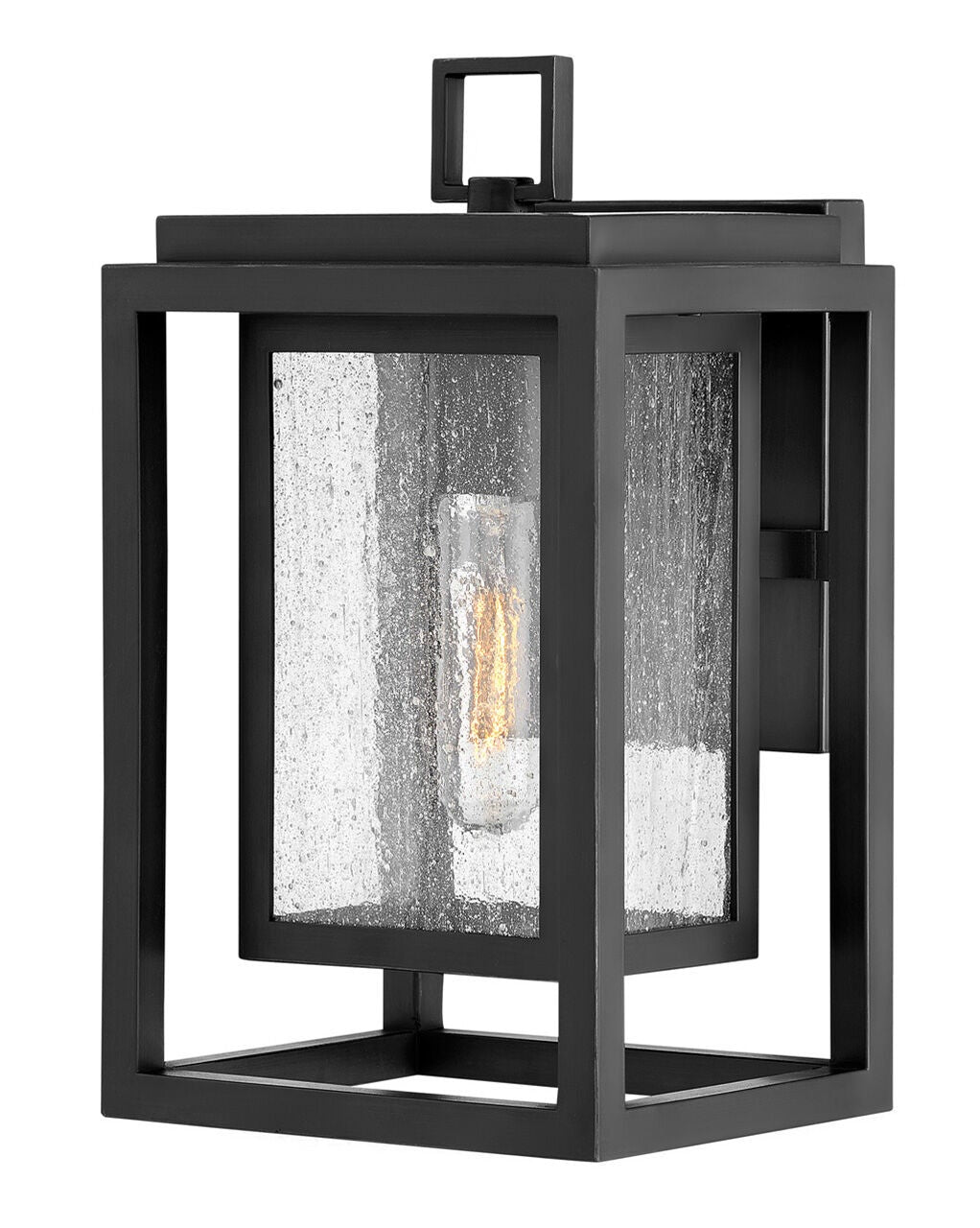 Republic 1000BK-LL - Small Wall Mount Lantern - Black