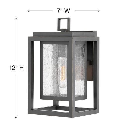 Republic 1000OZ - Small Wall Mount Lantern - Oil Rubbed Bronze