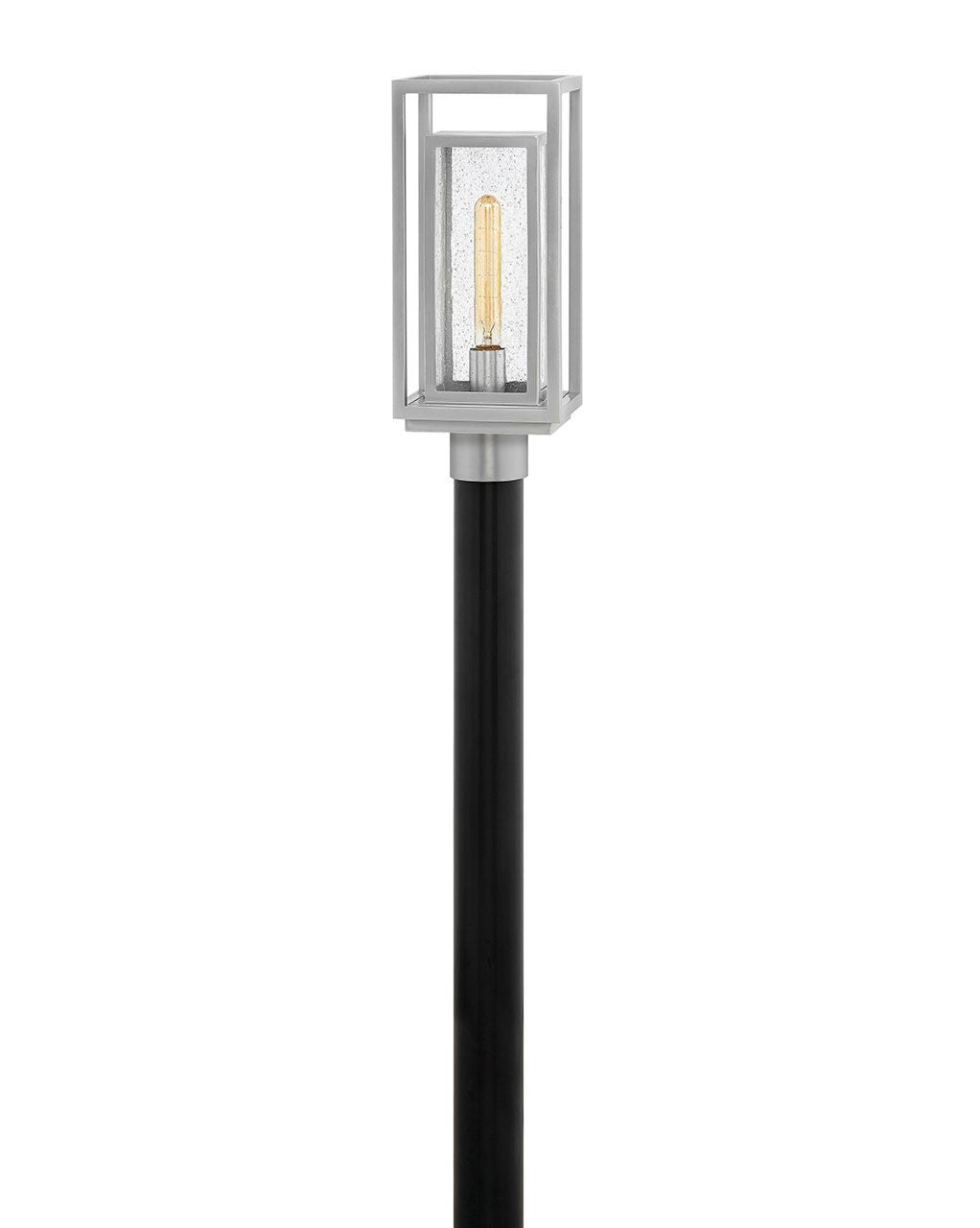 Republic 1001SI-LV - Medium Post Top or Pier Mount Lantern 12v - Grey