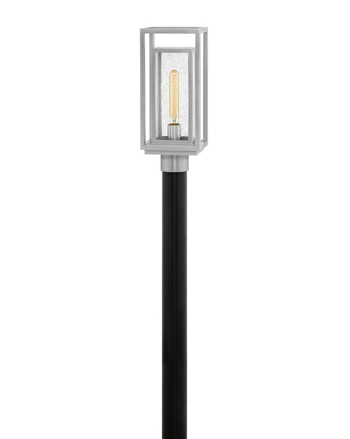 Republic 1001SI-LV - Medium Post Top or Pier Mount Lantern 12v - Grey