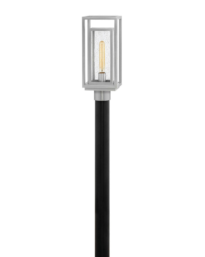 Republic 1001SI - Medium Post or Pier Mount Lantern - Grey