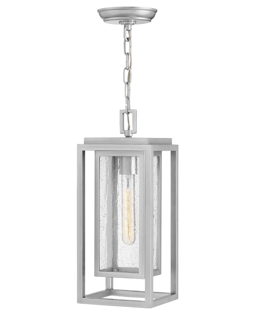 Republic 1002SI-LL - Medium Hanging Lantern - Grey