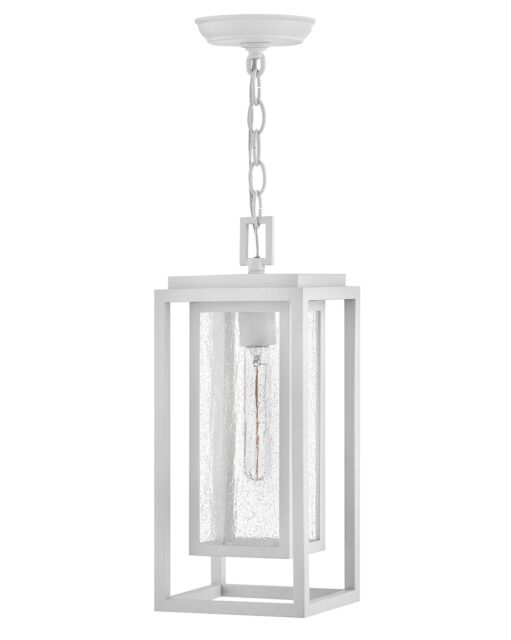 Republic 1002TW - Medium Hanging Lantern - White