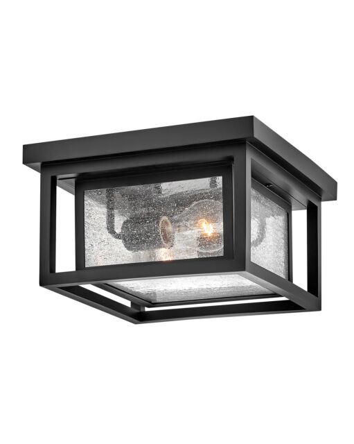 Republic 1003BK - Small Flush Mount - Black