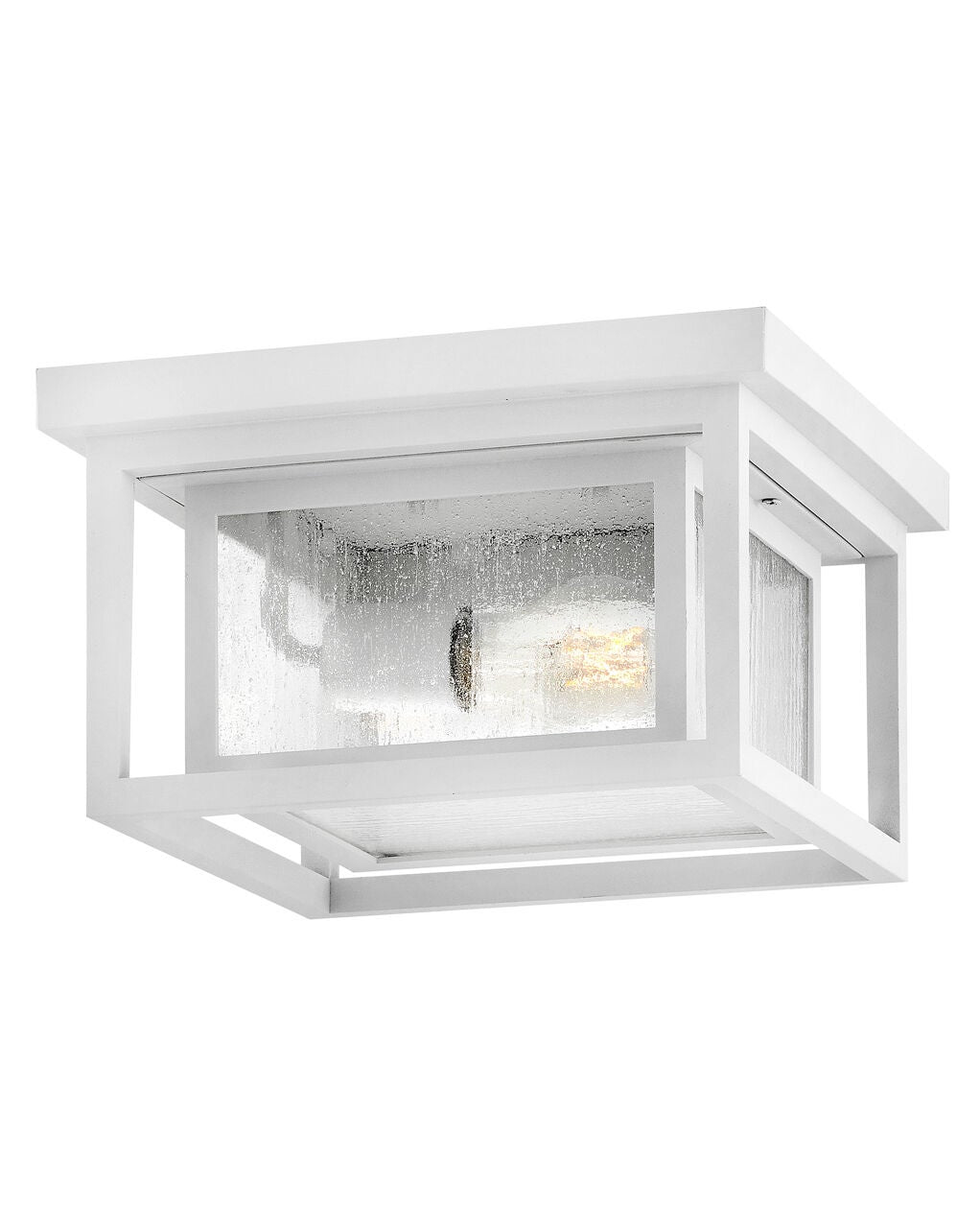 Republic 1003TW - Small Flush Mount - White