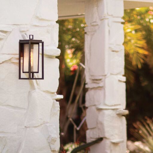 Republic 1004OZ - Medium Wall Mount Lantern - Oil Rubbed Bronze