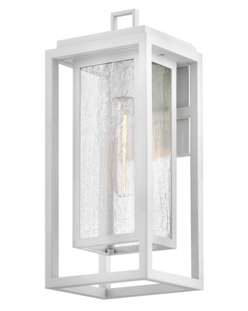 Republic 1004TW - Medium Wall Mount Lantern - White