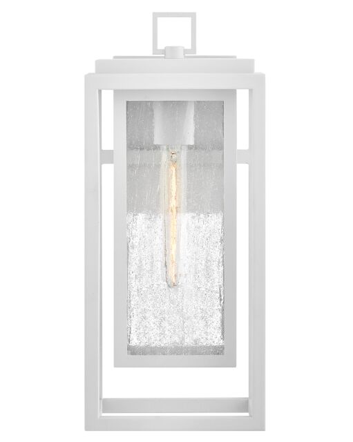 Republic 1004TW - Medium Wall Mount Lantern - White