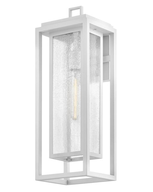 Republic 1005TW - Medium Wall Mount Lantern - White