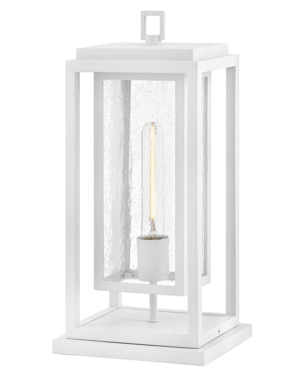 Republic 1007TW Medium Pier Mount Lantern - White