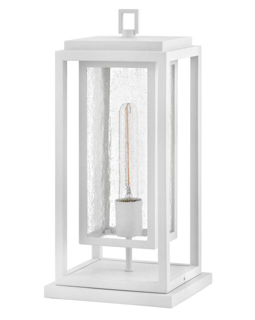 Republic 1007TW Medium Pier Mount Lantern - White