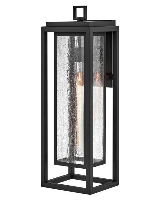 Republic 1009BK - Large Wall Mount Lantern - Black