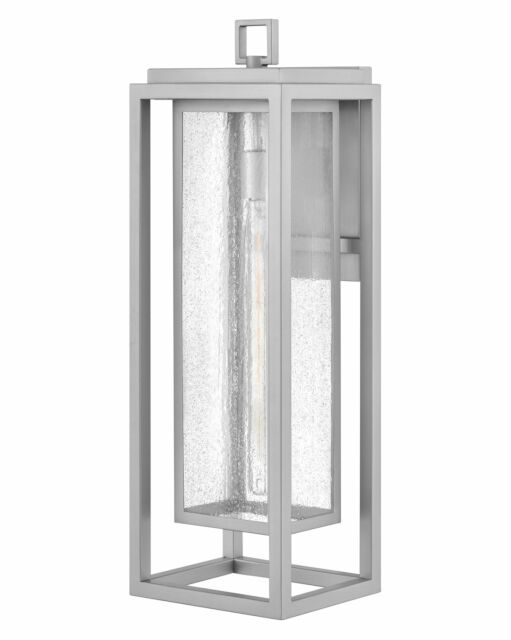 Republic 1009SI - Large Wall Mount Lantern - Grey