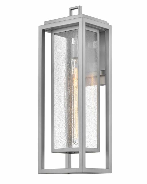 Republic 1009SI - Large Wall Mount Lantern - Grey