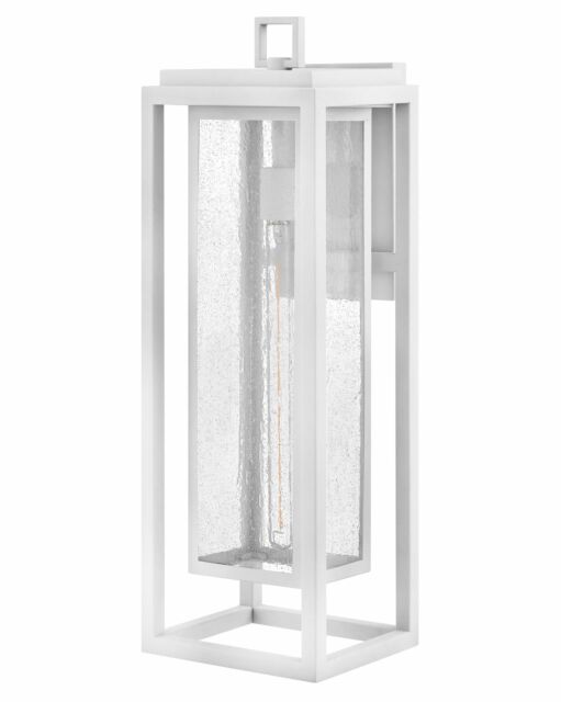 Republic 1009TW - Large Wall Mount Lantern - White