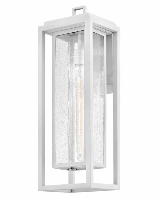 Republic 1009TW - Large Wall Mount Lantern - White