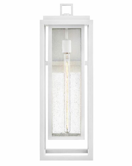 Republic 1009TW - Large Wall Mount Lantern - White