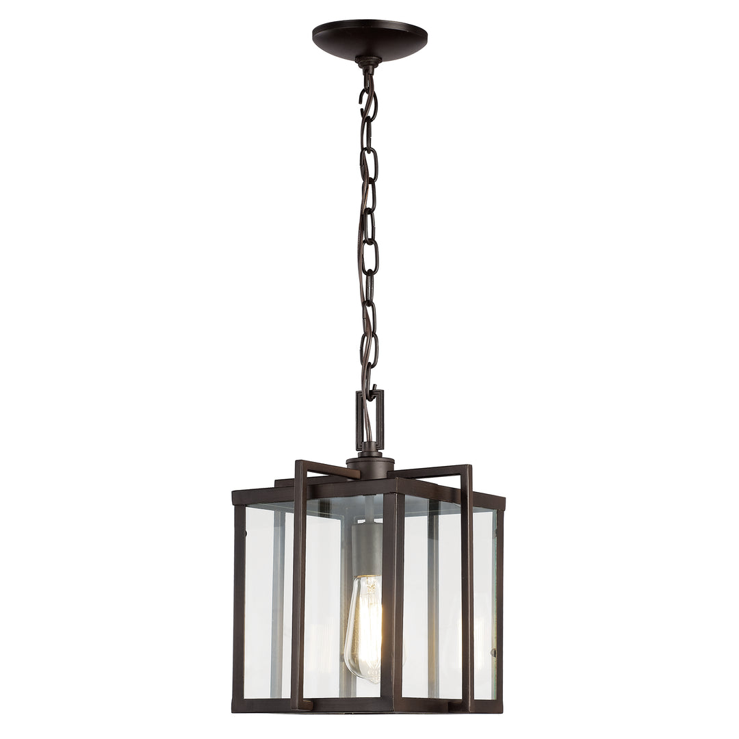 12"Eastwood II Square Edison - Rubbed Oil Bronze